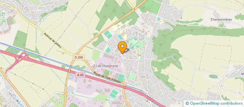 localisation de l'entreprise MONSIEUR FABIAN CHEVILLARD à BOURGOIN-JALLIEU