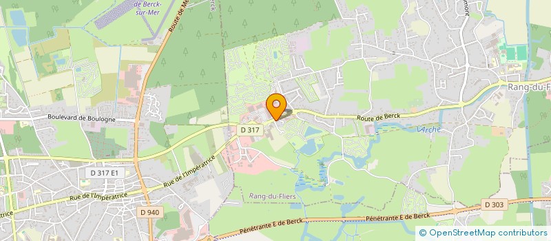 localisation de l'entreprise MONSIEUR FABIAN COLLET à RANG-DU-FLIERS