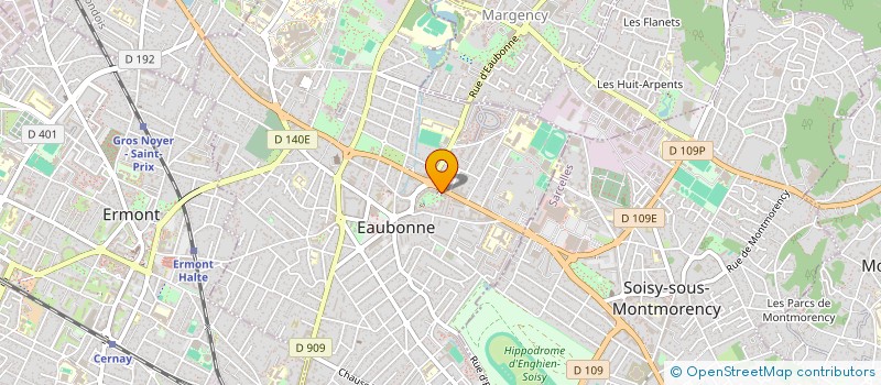 localisation de l'entreprise MONSIEUR FABIAN CONSTANTI  POISSY