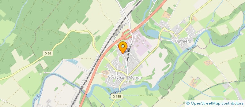 localisation de l'entreprise MONSIEUR FABIAN DAMANET à VORAY-SUR-L'OGNON