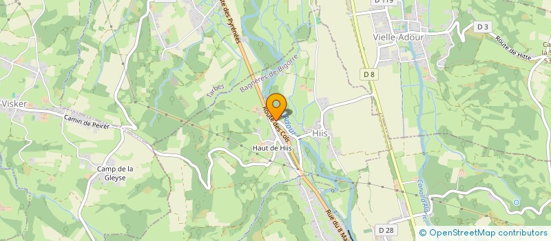 localisation de l'entreprise MONSIEUR FABIAN GAICON  HIIS