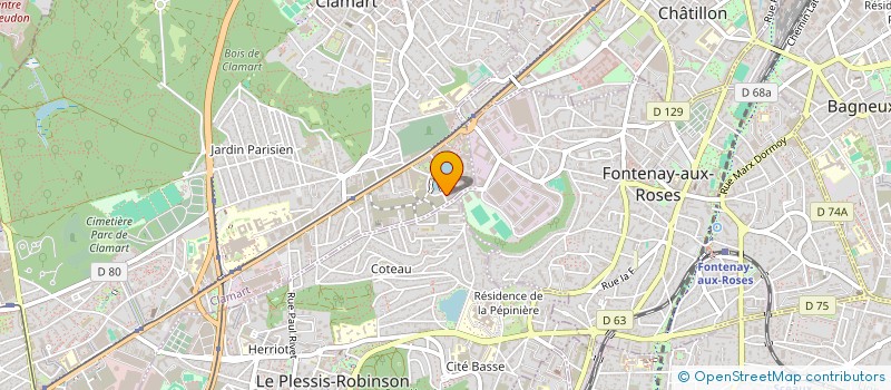 localisation de l'entreprise MONSIEUR FABIAN GUSTAVO AVILA à CLAMART