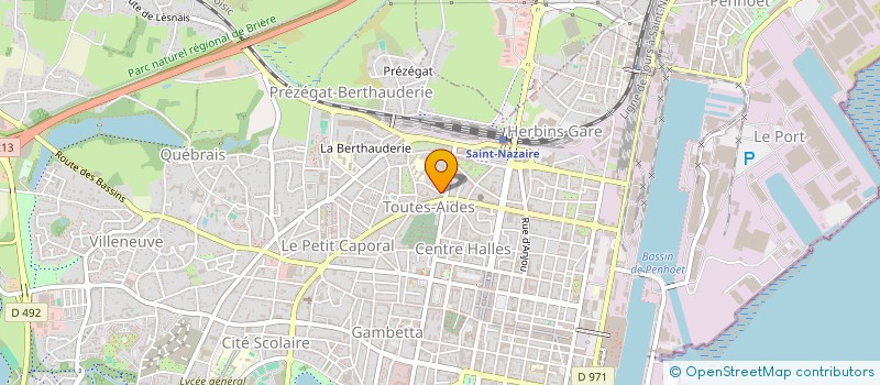 localisation de l'entreprise MONSIEUR FABIAN KWIATKOWSKI  SAINT-NAZAIRE