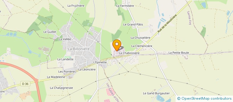 localisation de l'entreprise MONSIEUR FABIAN L'HERMITE  SAINTE-FOY