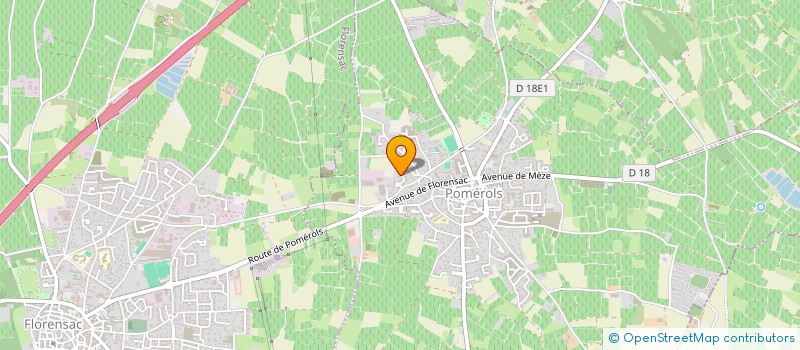 localisation de l'entreprise MONSIEUR FABIAN LAGAROSSE  POMEROLS