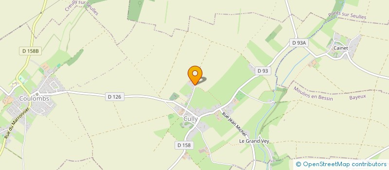 localisation de l'entreprise MONSIEUR FABIAN MALHERBE  MOULINS-EN-BESSIN