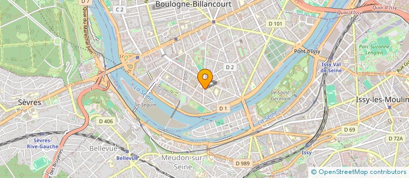 localisation de l'entreprise MONSIEUR FABIAN MICHEL à BOULOGNE-BILLANCOURT