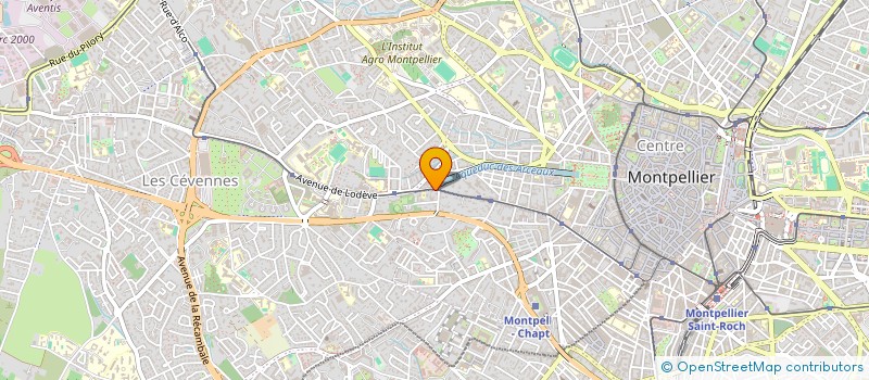 localisation de l'entreprise MONSIEUR FABIAN MONIST à MONTPELLIER