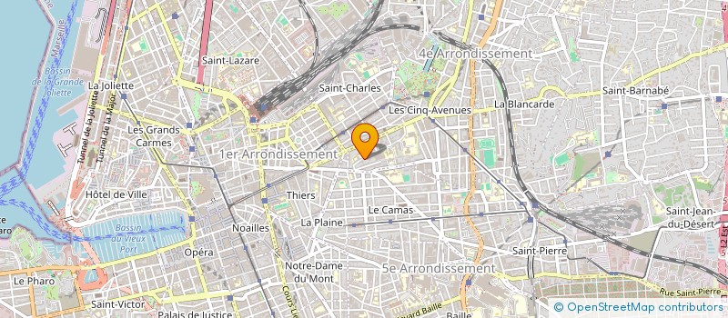 localisation de l'entreprise MONSIEUR FABIAN PALLINI à MARSEILLE