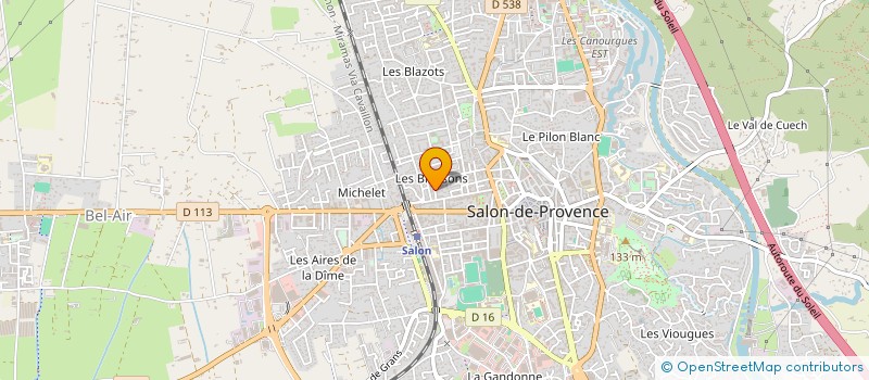localisation de l'entreprise MONSIEUR FABIAN PAUL ISTVAN MAUREL à SALON-DE-PROVENCE