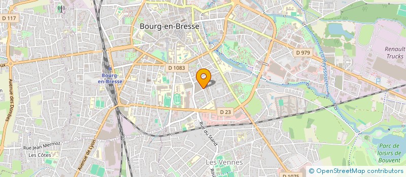 localisation de l'entreprise MONSIEUR FABIAN PERROUX  SAINT-DENIS-LES-BOURG