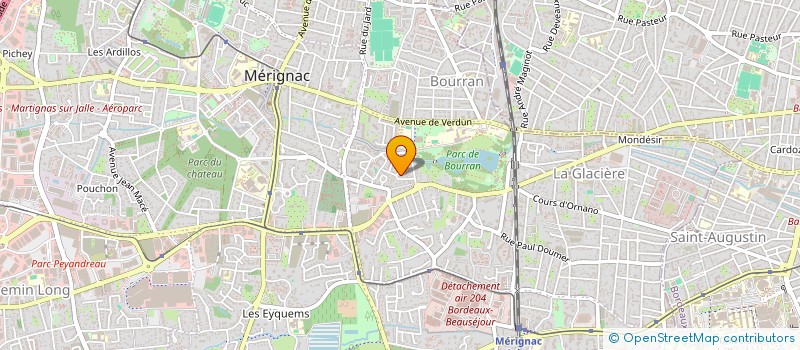 localisation de l'entreprise MONSIEUR FABIAN PFIFFELMANN  MERIGNAC