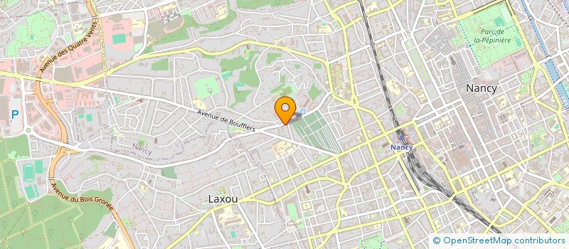 localisation de l'entreprise MONSIEUR FABIAN PIERROT  NANCY