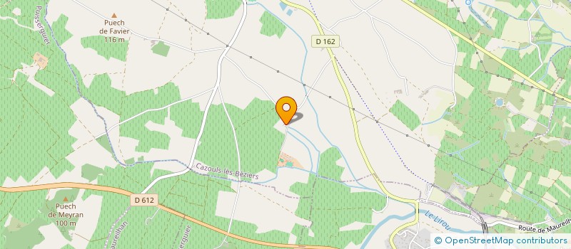 localisation de l'entreprise MONSIEUR FABIAN PIGNATELLI  CAZOULS-LES-BEZIERS