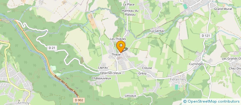 localisation de l'entreprise MONSIEUR FABIAN PROISY  FETERNES