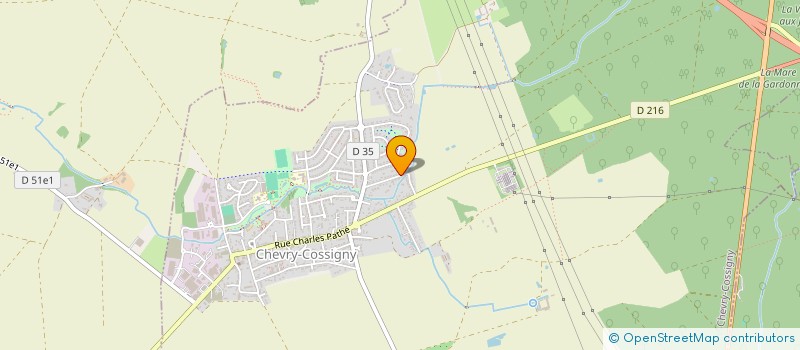 localisation de l'entreprise MONSIEUR FABIAN PUISSANT  CHEVRY-COSSIGNY