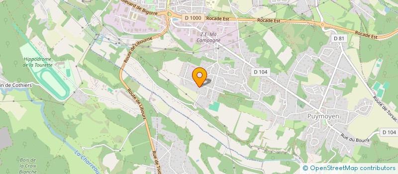 localisation de l'entreprise MONSIEUR FABIAN RENOUX  PUYMOYEN