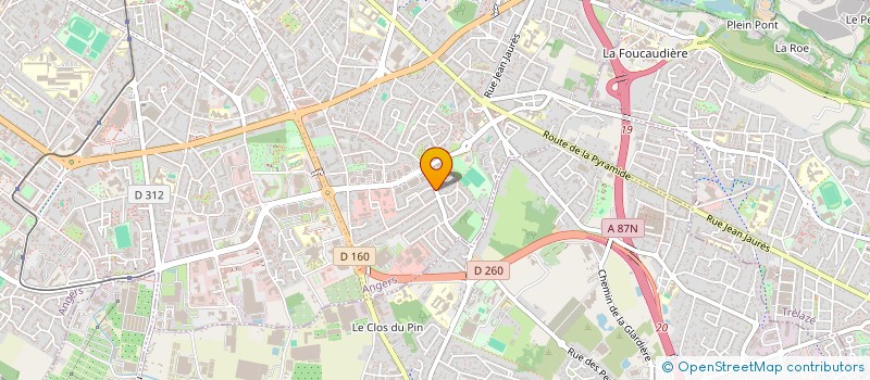 localisation de l'entreprise MONSIEUR FABIAN RETIF à ANGERS