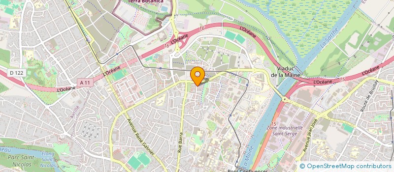 localisation de l'entreprise MONSIEUR FABIAN RIBBE à ANGERS