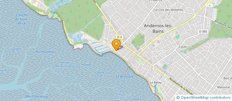 localisation de l'entreprise MONSIEUR FABIAN ROJANO GAMEZ  ANDERNOS-LES-BAINS