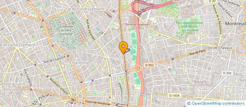 localisation de l'entreprise MONSIEUR FABIAN SALAZAR VARGAS  PARIS