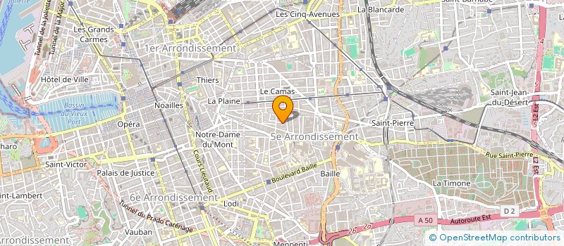 localisation de l'entreprise MONSIEUR FABIAN TOUEIX à MARSEILLE