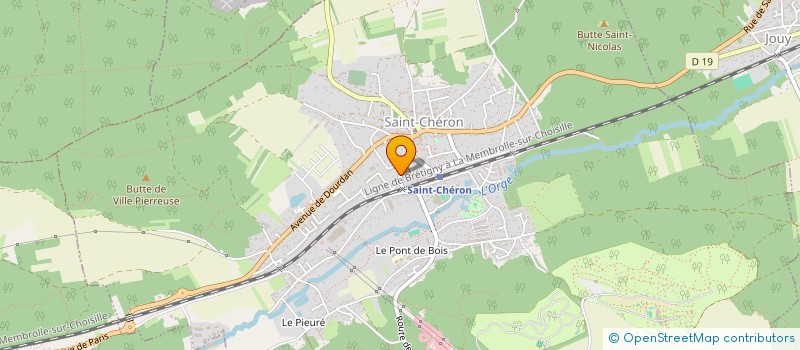 localisation de l'entreprise MONSIEUR FABIAN TRONY  SAINT-CHERON