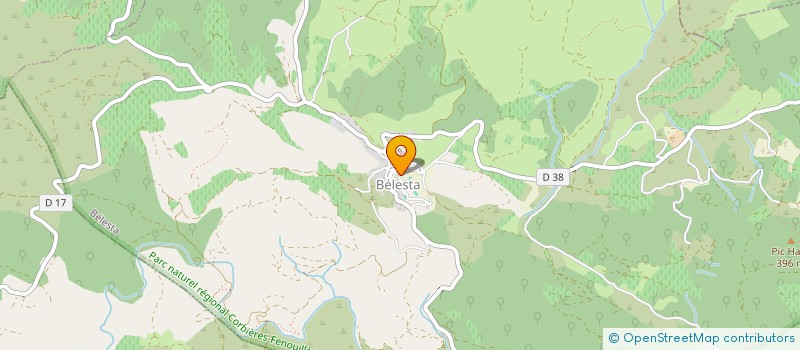 localisation de l'entreprise MONSIEUR FABIAN ZOLYNIAK  BELESTA