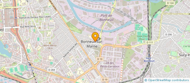 localisation de l'entreprise MONSIEUR FABIANO MACEDO MARTINS  BONNEUIL-SUR-MARNE