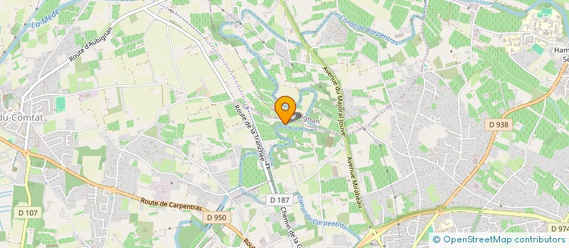 localisation de l'entreprise MONSIEUR FABIANO RODRIGUES DA SILVA  CARPENTRAS