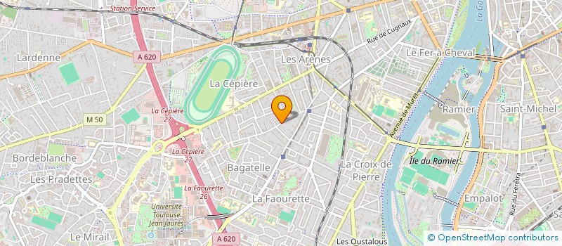 localisation de l'entreprise MONSIEUR FABIEN ABECASIS à TOULOUSE