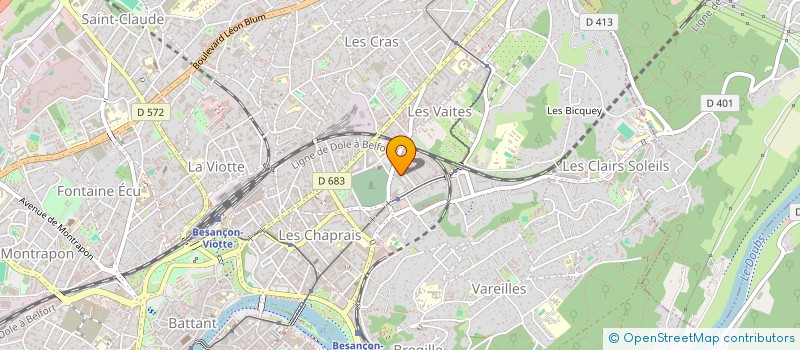 localisation de l'entreprise MONSIEUR FABIEN ADDUCI à BESANCON