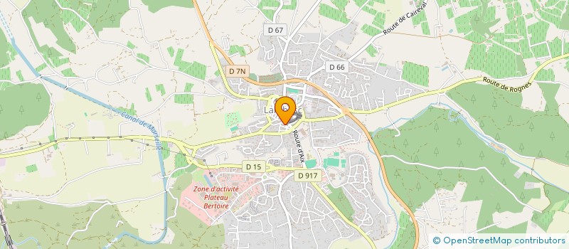 localisation de l'entreprise MONSIEUR FABIEN AIGNAN  LAMBESC