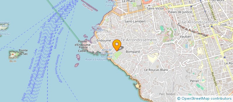 localisation de l'entreprise MONSIEUR FABIEN ALBERT à MARSEILLE