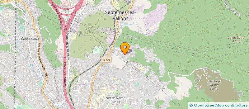 localisation de l'entreprise MONSIEUR FABIEN ALCARAS  SEPTEMES LES VALLONS