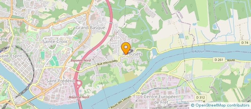 localisation de l'entreprise MONSIEUR FABIEN ALCARAZ à BAYONNE