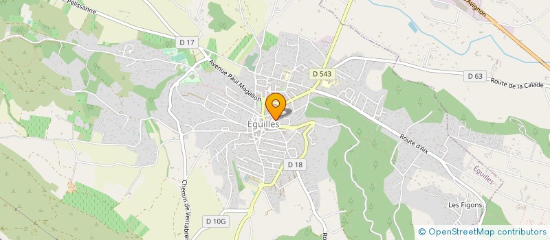 localisation de l'entreprise MONSIEUR FABIEN ALEXIS à EGUILLES