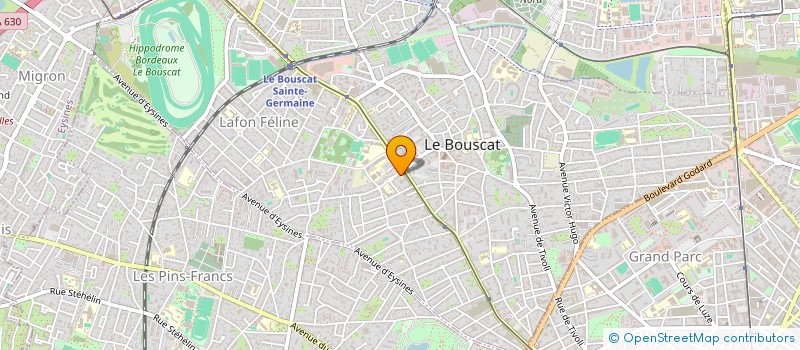 localisation de l'entreprise MONSIEUR FABIEN ANDRIAMAHOLISOA  LE BOUSCAT