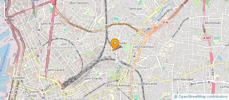localisation de l'entreprise MONSIEUR FABIEN ANDRIEU à MARSEILLE