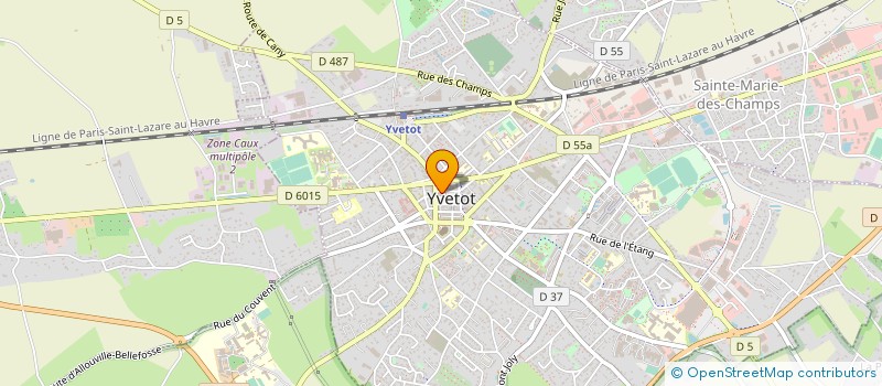 localisation de l'entreprise MONSIEUR FABIEN ANTIL à YVETOT