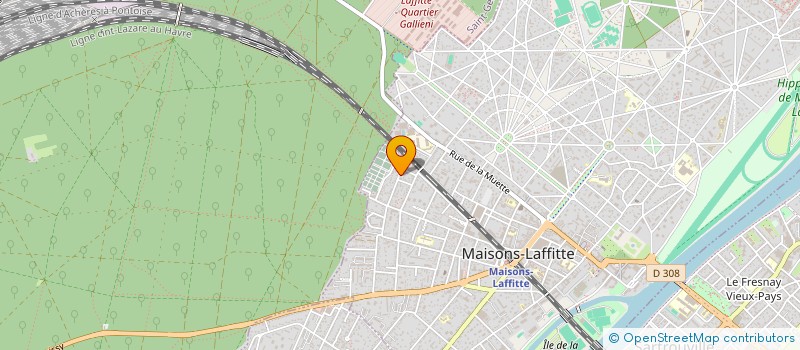 localisation de l'entreprise MONSIEUR FABIEN ANTOINE à MAISONS-LAFFITTE