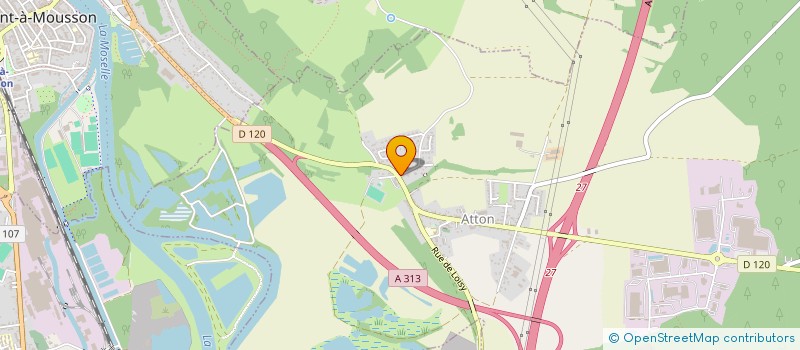 localisation de l'entreprise MONSIEUR FABIEN ANTOINE  ATTON