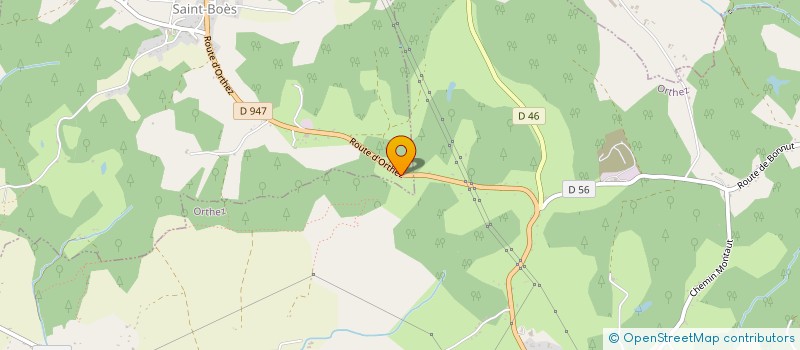 localisation de l'entreprise MONSIEUR FABIEN ANTOINE  SAINT-BOES