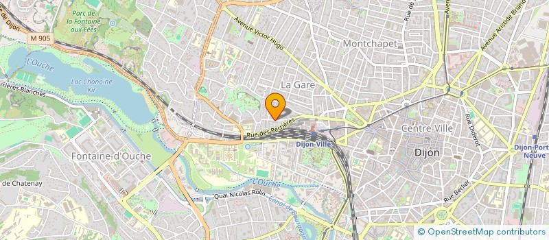 localisation de l'entreprise MONSIEUR FABIEN ANTON à DIJON