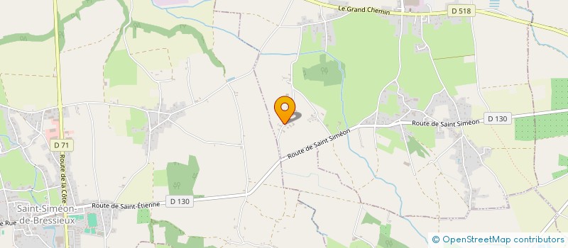 localisation de l'entreprise MONSIEUR FABIEN ARDAIN  BREZINS