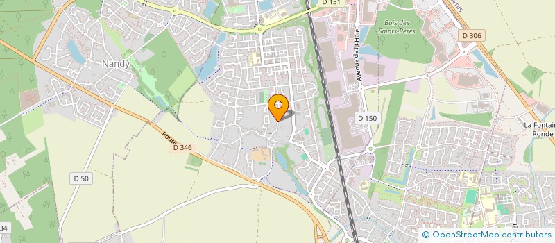 localisation de l'entreprise MONSIEUR FABIEN-ARMAND GIRARD  SAVIGNY-LE-TEMPLE