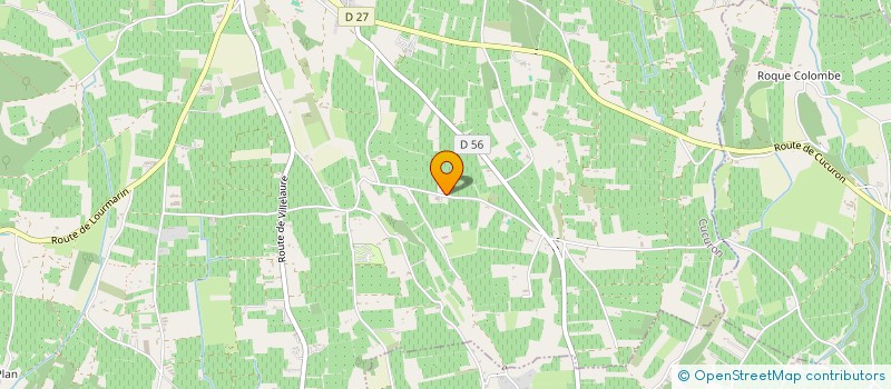 localisation de l'entreprise MONSIEUR FABIEN ARNAUD  CUCURON