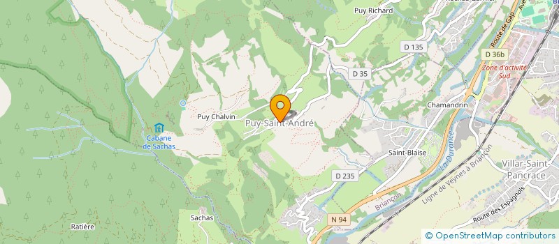 localisation de l'entreprise MONSIEUR FABIEN ARTERO  PUY-SAINT-ANDRE