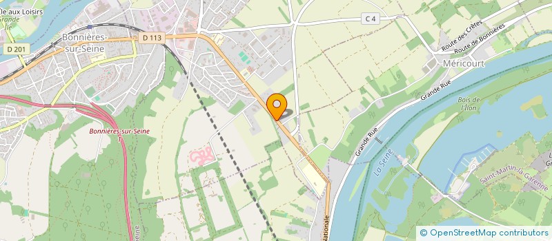 localisation de l'entreprise MONSIEUR FABIEN AUDOUX  FRENEUSE