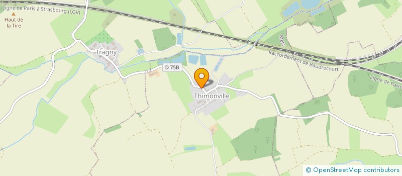 localisation de l'entreprise MONSIEUR FABIEN AUSSANT  THIMONVILLE